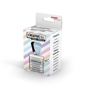 trodat Creative Mini/V5 Pastell Blau + Kissen 3Farben 1129