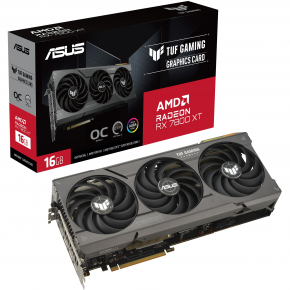 RX 7800 XT 16GB ASUS TUF Gaming Radeon OC GDDR6 3 Fan