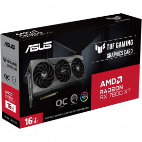 RX 7800 XT 16GB ASUS TUF Gaming Radeon OC GDDR6 3 Fan