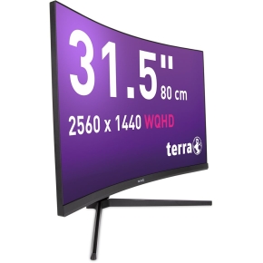 TERRA LCD/LED 3285W HA black CURVED USB-C/HDMI/DP (3030245)