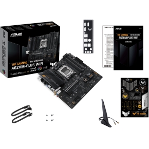 MB ASUS TUF GAMING A620M-PLUS WIFI (AMD.AM5.DDR5.mATX)
