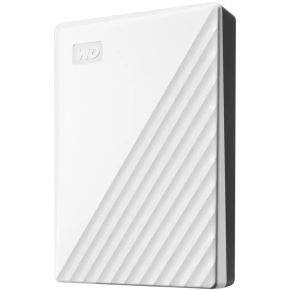 2,5 WD My Passport 6TB portable HDD USB3.0 USB2.0 compatible White Retail