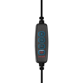 Logilink Smartphone-Ringlicht-Klemmhalterung. DM 8.5cm