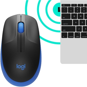 Logitech M190 optisch wireless Blue