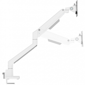 Neomounts DS70-250WH2 Tischhalterung für 2 Monitore bis 81cm 32 9KG Weiß