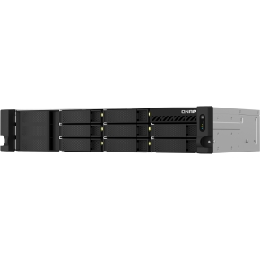 QNAP TS-864eU-RP-8G 2U 8-bay short depth 30,48cm 12Zoll rackmount NAS Intel Celeron N5095 quad-core 8GB 8x3.5/2.5 SATA 2x300W r PSU