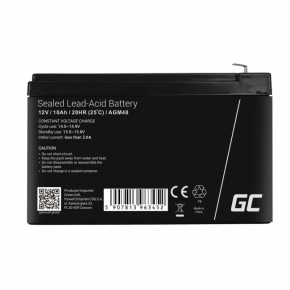 Green Cell Ersatzbatterie AGM48 12V/10Ah