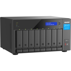 QNAP TVS-H874T-I9-64G 8-Bay NAS Intel Core i9-12900 16-core/24-thread Thunderbolt 4 ZFS Based