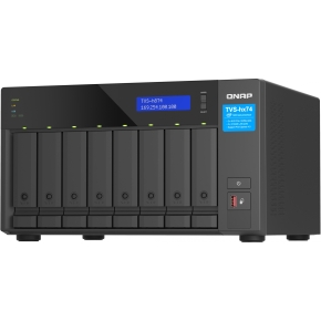 QNAP TVS-H874T-I9-64G 8-Bay NAS Intel Core i9-12900 16-core/24-thread Thunderbolt 4 ZFS Based