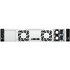 QNAP TL-R1200PES-RP 12-bay 2U rackmount PCIe interface SATA JBOD expansion enclosure 6,35/8,89cm 2,5/3,5Zoll