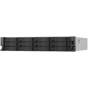 QNAP TS-h1277AXU-RP-R7-32G 2U 12-bay NAS AMD Ryzen 7 Pro 7745 8C/16T boost up to 5.3GHz 32GB DDR5 non-ECC RAM