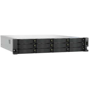 QNAP TS-h1277AXU-RP-R7-32G 2U 12-bay NAS AMD Ryzen 7 Pro 7745 8C/16T boost up to 5.3GHz 32GB DDR5 non-ECC RAM