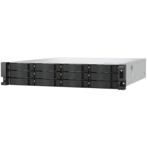 QNAP TS-h1277AXU-RP-R7-32G 2U 12-bay NAS AMD Ryzen 7 Pro 7745 8C/16T boost up to 5.3GHz 32GB DDR5 non-ECC RAM