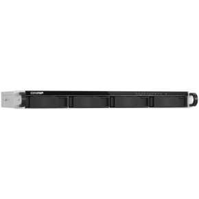 QNAP TS-765eU-8G 1U 4-bay Intel Atom x7405C 8.89cm 3.5Zoll SATA + 3 x E1.S/PCIe M.2 2280 short depth NAS 8GB RAM