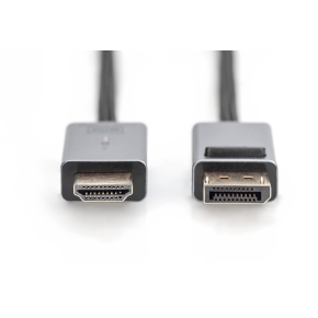 DIGITUS DisplayPort Adapterkabel, DP - HDMI Typ A 3m