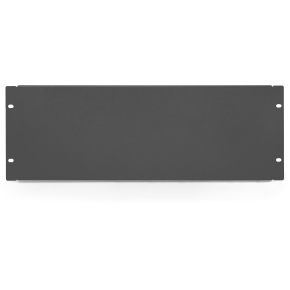 DIGITUS Abdeckplatte 4HE Blindabdeckung 483mm schwarz