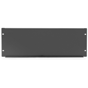 DIGITUS Abdeckplatte 4HE Blindabdeckung 483mm schwarz