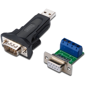 Digitus Konverter zu Seriell RS485 inkl. USB A Kabel 80cm USB A M / USB A F