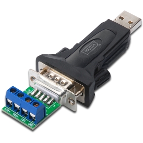 Digitus Konverter zu Seriell RS485 inkl. USB A Kabel 80cm USB A M / USB A F