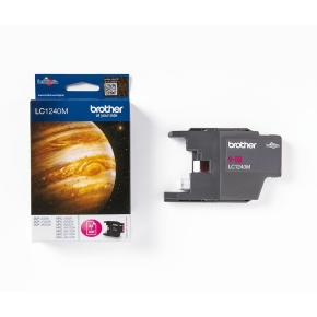 Brother Tinte LC-1240M Magenta bis zu 600 Seiten nach ISO/IEC 24711