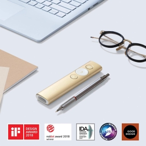 Logitech wireless Presenter Spotlight Gold