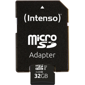 CARD 32GB Intenso Premium MicroSDHC 45MB/s