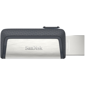 STICK 64GB USB 3.1 SanDisk Ultra Dual Drive Type-A/Type-C black/silver