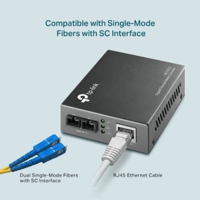 Z TP-Link MC210CS - Medienkonverter RJ45 -> 1000Base-LX/LH - SC