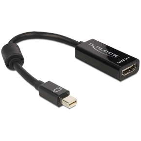 DeLock Mini DisplayPort 1.1 > HDMI (ST-BU) Adapter Schwarz