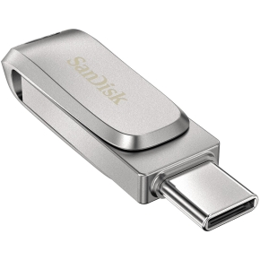 STICK 512GB USB 3.1 SanDisk Ultra Dual Drive Luxe Type-C silver