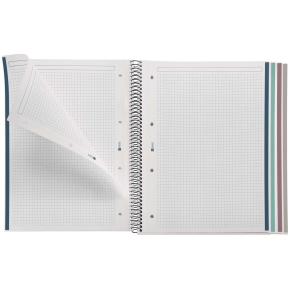 Miquelrius Notizblock ECOLEAVES Recycle A4 80g Baltt (Speditionsversand)