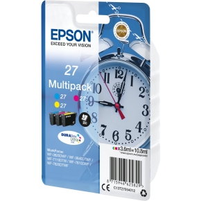 Epson Tinte 27 C13T27054012 3er Multipack (MCY) bis zu 300 Seiten