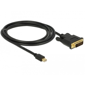 DELOCK Kabel mini Displayport 1.1 Stecker > DVI 24+1 Stecker 1 m