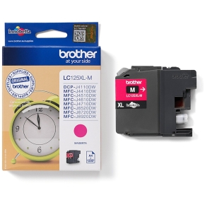 Brother Tinte LC-125XLM Magenta bis zu 1.200 Seiten nach ISO/IEC 24711