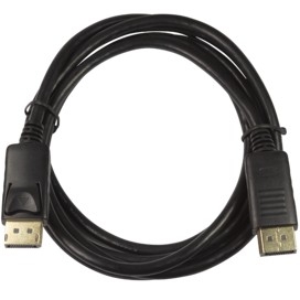 Logilink DisplayPort-Kabel. DP/M zu DP/M. 4K/60 Hz. schw. 5m