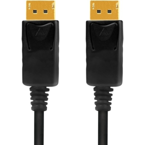 Logilink DisplayPort-Kabel.DP/M zu DP/M.4K/60Hz.CCS.Black.5m