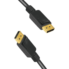 Logilink DisplayPort-Kabel. DP/M zu DP/M. 8K/60 Hz. schw. 5m