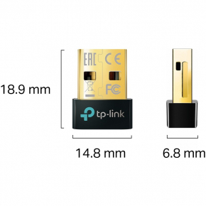 TP-LINK UB500 - USB Typ-A - Bluetooth - Schwarz