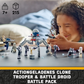 LEGO Star Wars Clone Trooper& Battle Droid Battle Pack 75372