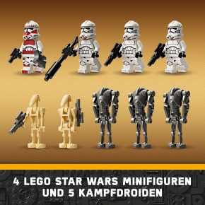 LEGO Star Wars Clone Trooper& Battle Droid Battle Pack 75372
