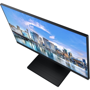 61cm/24 (1920x1080) Samsung LF24T450FQR 16:9 5ms USB 2xHDMI DisplayPort VESA Pivot Full HD Black