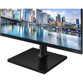 61cm/24 (1920x1080) Samsung LF24T450FQR 16:9 5ms USB 2xHDMI DisplayPort VESA Pivot Full HD Black