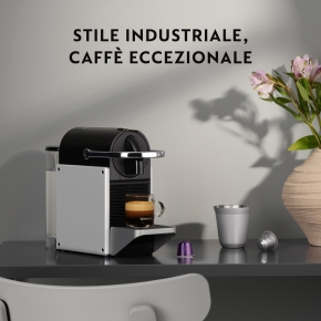 DeLonghi Kaffeemaschine Pixie EN127.S *silber/schwarz*