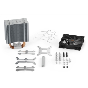 K Cooler Multi be quiet! Pure Rock 2 | 1700; FMx,AM3/4/5,115x; 1200,20xx TDP 150W