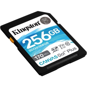 CARD 256GB Kingston Canvas Go! Plus SDXC 170MB/s