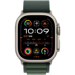 APPLE 49mm Black Ocean Band Extension - Black Titanium Finish