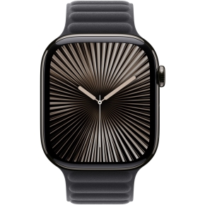 APPLE 49mm Black TrailLoop-M/L - Black Titanium Finish