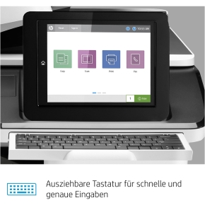 FL HP LaserJet Enterprise Flow MFP M776z Farblaser-Multifunktionsdrucker 2300 Blatt USB 2.0 LAN Wi-Fi USB 2.0