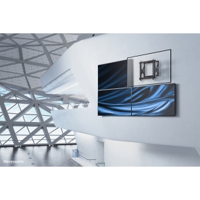 Neomounts WL95-800BL1 Push-to-Pop-Out Videowall-Wandhalterung für 42-70 Bildschirme - Schwarz