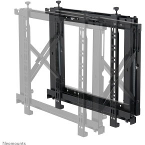 Neomounts WL95-800BL1 Push-to-Pop-Out Videowall-Wandhalterung für 42-70 Bildschirme - Schwarz